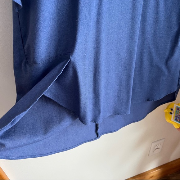 Zara Basic Botton Tunic Dress Linen/Cotton NWOT, Y2K - Picture 7 of 11